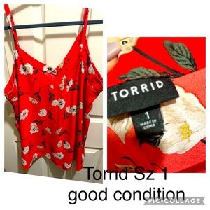 Torrid top Sz1